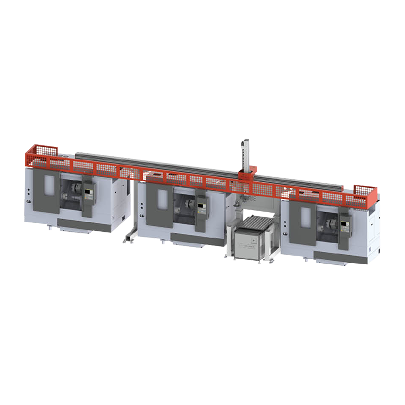 150200 Heavy Duty Q Series CNC Lathe Automation Production Line