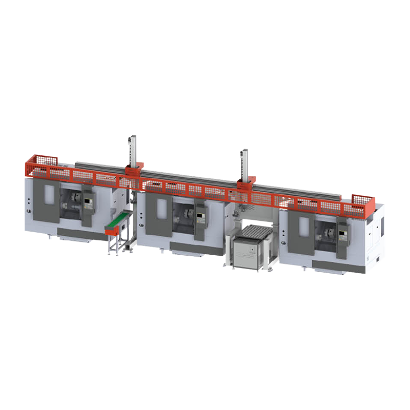 Double Arm Type N Series CNC Lathe Automation Production Line