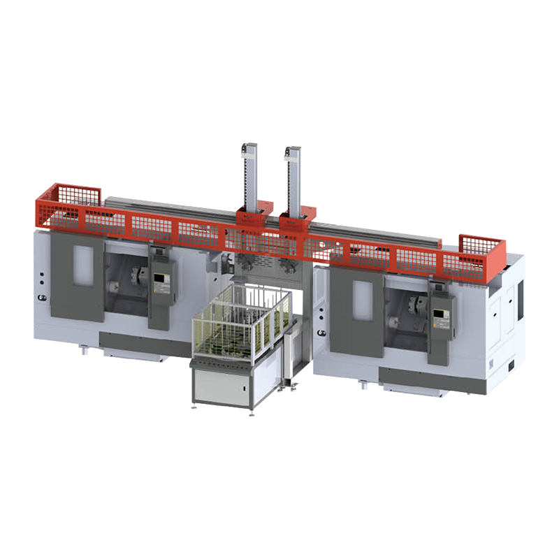 Double Arm Type M Series CNC Lathe Automation Production Line