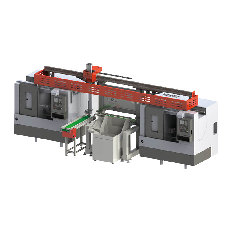 160160 Medium E Series CNC Lathe Automation Production Line