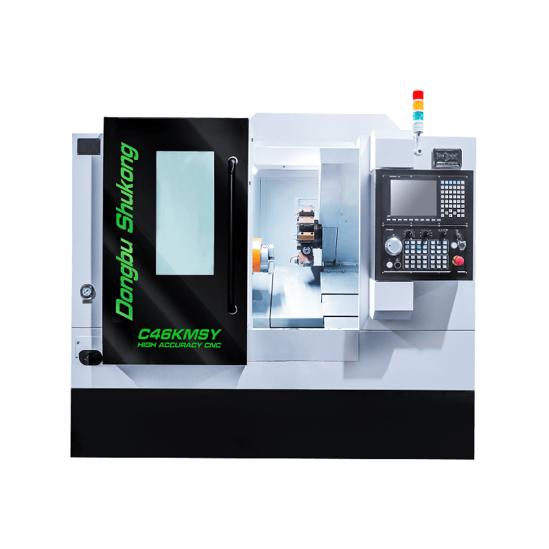 C46K MSY/C46K CNC Slant Bed Lathe With Gang Tooling