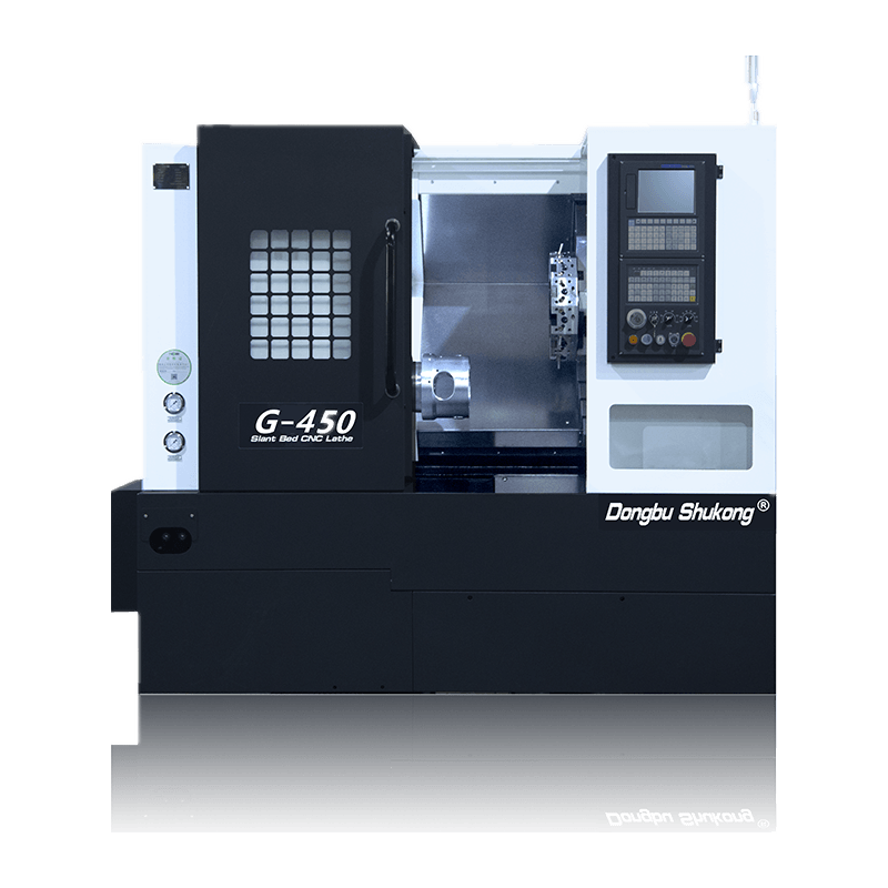 G-450 CNC Slant Bed Lathe For Heavy Cutting